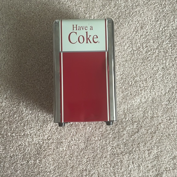 TableCraft Coca-Cola Have A Coke Napkin Dispenser Small - Picture 1 of 4